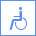 Zugang ist Rollstuhlgeeignet